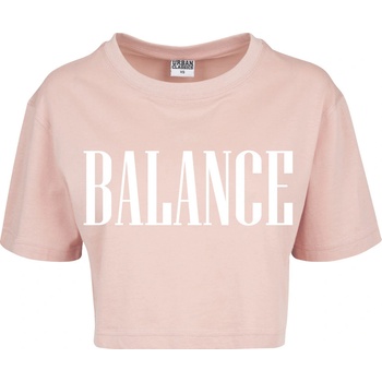 Balance Gym tričko Balance Croptop Ružová