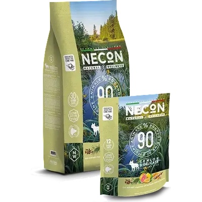 NECON Senior & Delicate храна за възрастни кучета от дребни породи с деликатен стомах