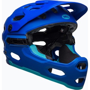 Bell Велосипедна каска Bell Full Face Super 3R MIPS matte blue bright/blue