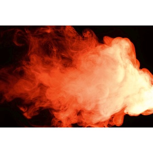 DIMEX ART Флизелинов фототапет червен дим 375 x 250 см