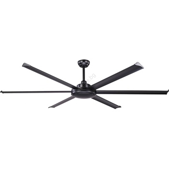 Faro Barcelona Faro 34203 - Вентилатор за таван rotterdam xl черен Ø 200 см + дистанционно управление (fa34203)