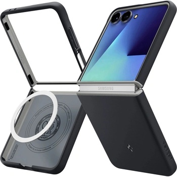 Spigen Samsung Z Flip7 SPIGEN NANO POP силиконов протектор за телефон, MagSafe, BLACK ACS11158 (ACS11158)