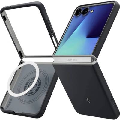 Spigen Samsung Z Flip7 SPIGEN NANO POP силиконов протектор за телефон, MagSafe, BLACK ACS11158 (ACS11158)