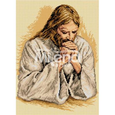 Milena Style Молитвата на Исус конци dmc 1: 1