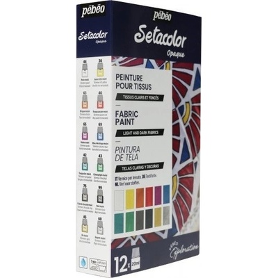 Setacolor Discovery sada 12 ks 20 ml