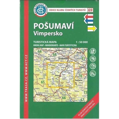 KČT 69 Pošumaví Vimpersko 1:50 000