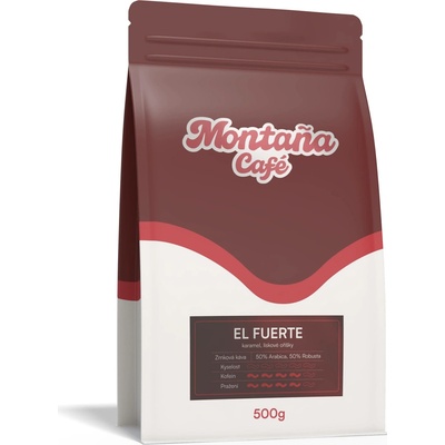 Café Montaña Fuerte Espresso mletá Standartní mletí 1 kg