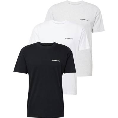 Abercrombie & Fitch Тениска сиво, черно, бяло, размер XL
