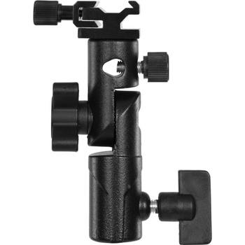 Phototools Držák externího blesku a deštníku na stativ - celokovový