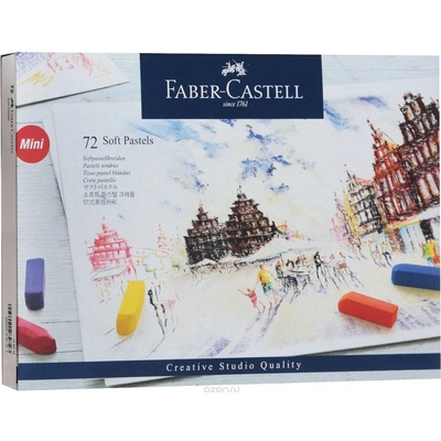 Faber Castell Suché křídy MINI pap.krabička 72ks #128272