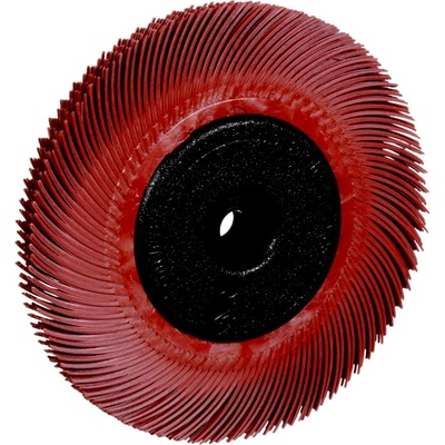 3M 33213 TC-220 150 mm Bristle Scotch-Brite Brúsna kefa Červená