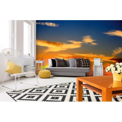 DIMEX ART Самозалепваща се флизелинова фототапета романтичен залез 375 x 250 см