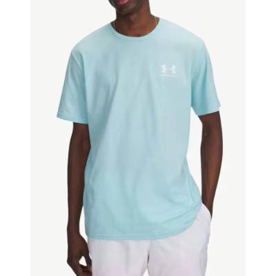 Under armour Sportstyle Left Chest Ss Tee Blue / White