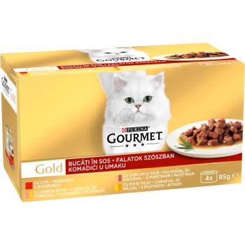 Gourmet Gold Хапки в сос мултипакет 4 x 85 г