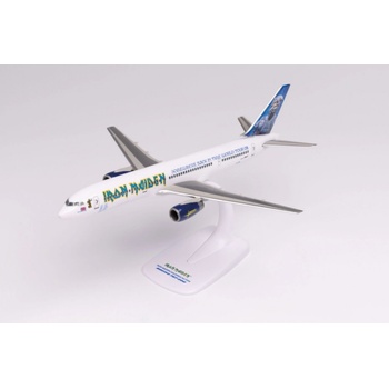 Herpa Boeing B757-28A dopravce Astraeus Iron Maiden World Tour 2008 Colors Named Ed Force One VB 1:200