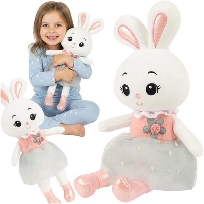 Kruzzel 26761 králik biely 45 cm