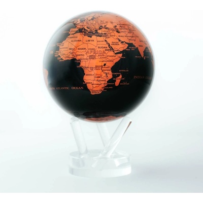 MOVA Medený a čierny magnetický glóbus 4.5in / 11,4cm