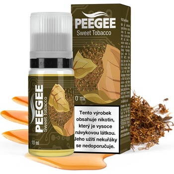 PEEGEE Sladký tabák 10 ml 6 mg