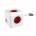 allocacoc PowerCube Extended 4 Plug + 2 USB 1,5 m (1402RD)