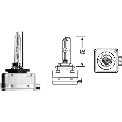 xenon. výbojka 85V 35W D3S PK32d-5, Elta
