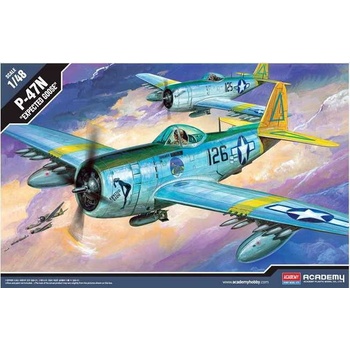 Academy P-47N EXPECTED GOOSE Model Kit letadlo 12281 1:48