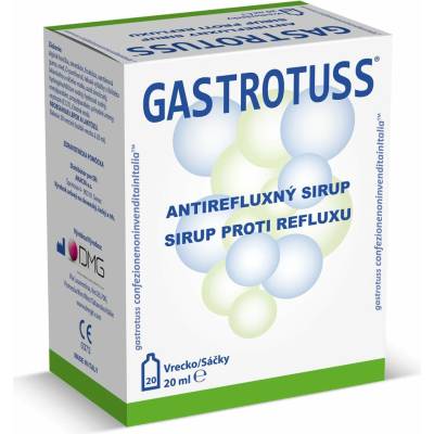 DMG Gastrotuss sirup antirefluxný vo vrecúškach 25 x 20 ml