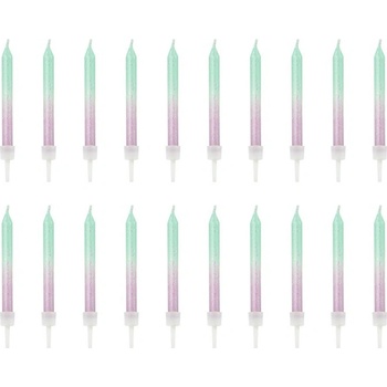 Party Deco Преливащи се Свещички за Рожден Ден