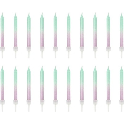 Party Deco Преливащи се Свещички за Рожден Ден