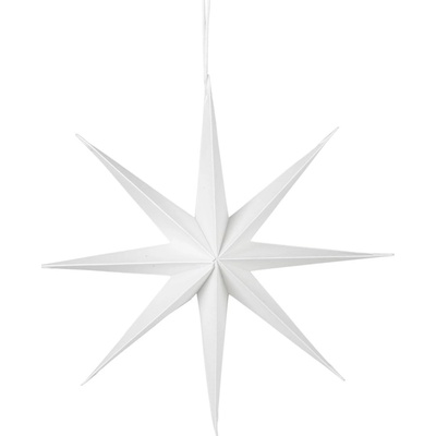Broste Papírová hvězda STAR 50cm bílá