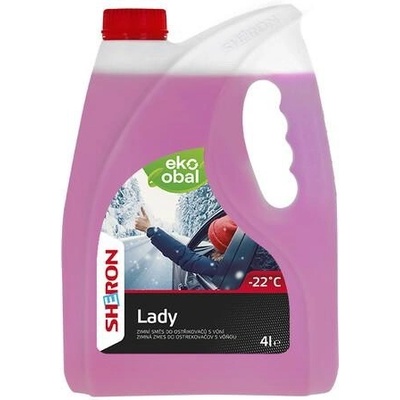 Sheron Zimná kvapalina do ostrekovačov Lady -22 °C 108 x 4 l