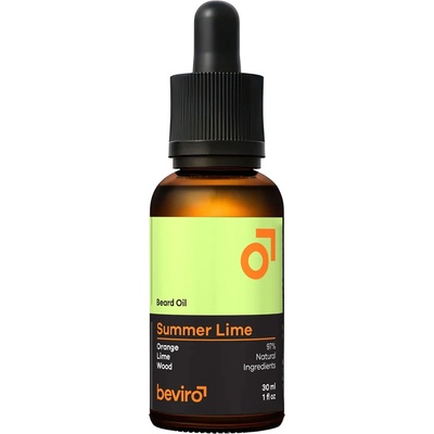 Beviro Summer Lime Beard Oil 30 ml