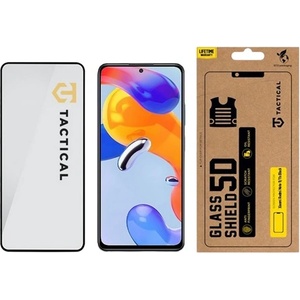 Tactical Redmi Note 11 4G TACTICAL GLASS SHIELD 5D стъклен протектор за екран 5D, 9H, ЧЕРЕН 57983110318 (57983110318)