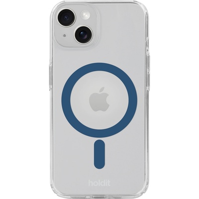 Holdit Гръб Holdit за iPhone 15, 14, 13, MagSafe Case, Син