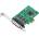 Moxa PCIe карта към сериен порт, 4 порта RS-232-422-485, без кабел (CP-114EL)