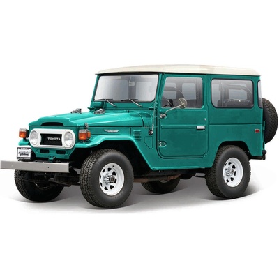 Maisto Toyota Land Cruiser FJ40 1960 tyrkysová 1:36