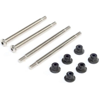 Team Losi Racing TLR външен накрайник 3.5mm, никелиран (2): 8X