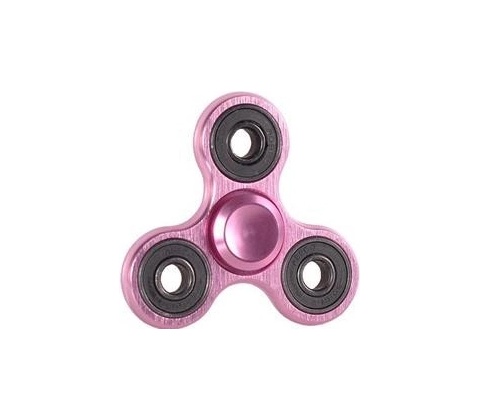 Fidget Spinner Kovový Ružový