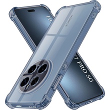 Techsuit - Shockproof Clear Silicone obal pre Honor Magic7 Pro – dymovo čierny