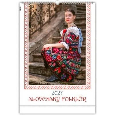 Slovenský folklór nástenný 2027
