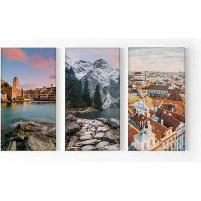 FotoŠkoda Viacdielny obraz - 3 fotoplátna 30 × 60 cm