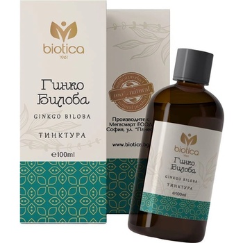 Biotica 1961 Тинктура от гинко билоба, 100 ml, Biotica 1961