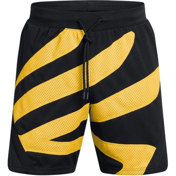 Image 1 of Under Armour Мъжки къси панталони Under Armour Curry Sig Shorts Mens - Black /Yellow