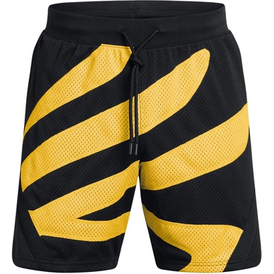 Under Armour Мъжки къси панталони Under Armour Curry Sig Shorts Mens - Black /Yellow