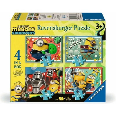 RAVENSBURGER Mimoni a monštrá 4v1 12 16 20 24 dielov