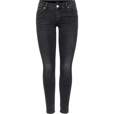 Vero Moda bokové skinny džíny šedé