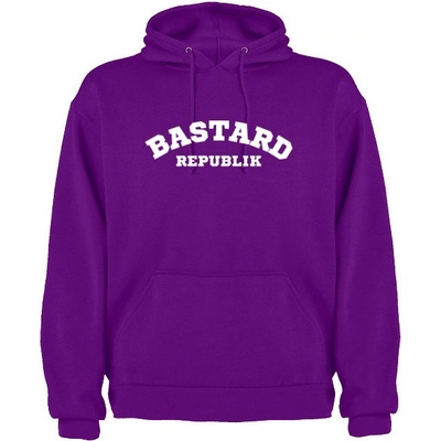 Bastard Republik mikina BR univers fialová