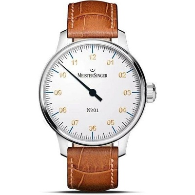 MeisterSinger AM3301G Světle hnědý kožený řemínek