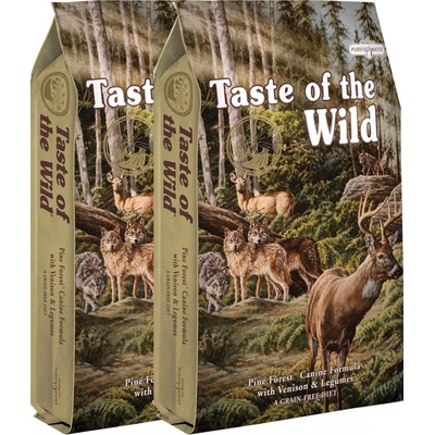 Taste of the Wild Pine Forest Canine 2 x 12,2 kg