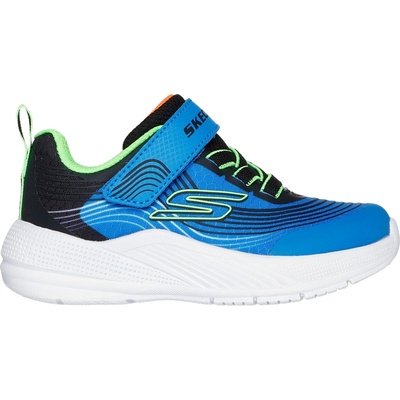 Skechers detská vychádzková obuv MICROSPEC ADVANCE tmavo modrá