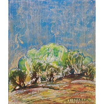 Картина " Пролетен хълм"